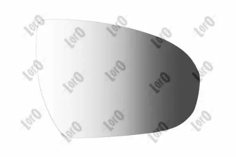 Скло бокового дзеркала праве, з пiдiгрiвом, електричне DEPO 1555G02