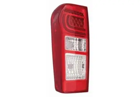 Ліхтар задній Прав (LED/P21W, колір повороту прозора) ISUZU D-MAX RT 06.12-04.17 DEPO 2131937RUE