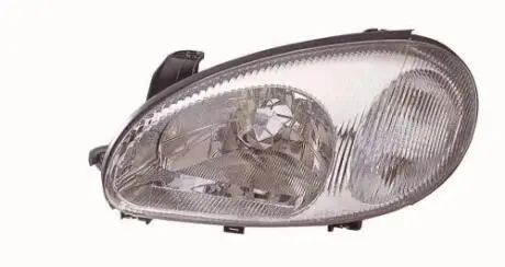 Фара правая lanos черный корпус под электрокорректор DEPO 222-1104R-LDMND
