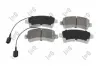Колодки тормозные (задние) Citroen Jumper/Peugeot Boxer 10- (с датчиком) DEPO 23101312 (фото 1)