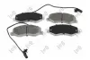 Колодки тормозные (задние) Renault Master III/Opel Movano/Nissan NV400 10- (+датчик)/(спарка) DEPO 23102116 (фото 1)
