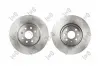 Диск тормозной (передний) Opel Combo 01- (280x25) DEPO 23103080 (фото 1)