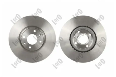 Диск тормозной (передний) Citroen C4/Peugeot 208/308 1.0-2.0 04- (302x26) (с покрытием) (вентил.) DEPO 23103114