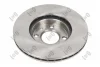Диск тормозной (передний) Hyundai Accent III 05-10/Kia Rio II 05- (256x22) (с покрытием)(вентилир.) DEPO 23103117 (фото 3)