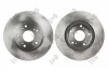 Диск тормозной (передний) Honda Civic 97-05/СR-V 02-06 (282x23) (с покрытием) (вентилируемый) DEPO 23103140 (фото 1)