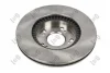 Диск тормозной (передний) Honda Civic 97-05/СR-V 02-06 (282x23) (с покрытием) (вентилируемый) DEPO 23103140 (фото 3)
