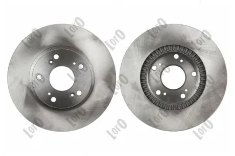 Диск тормозной (передний) Honda Civic 97-05/СR-V 02-06 (282x23) (с покрытием) (вентилируемый) DEPO 23103140