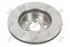 Диск тормозной (передний) Toyota Prius 08- (255x25) PRO DEPO 23103235 (фото 3)