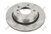 Диск тормозной (задний) BMW 3 (E36/E46) 95-05 (276x19) (с покрытием) (вент.) DEPO 23104014 (фото 2)