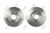Диск тормозной (задний) Honda Civic VIII/IX 05- (260x9) PRO DEPO 23104077 (фото 1)