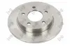 Диск тормозной (задний) Mazda 3 1.3-2.2 MZR 04-14 (265x11) DEPO 23104093 (фото 2)