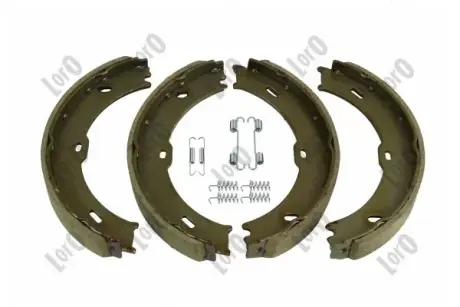 Колодки ручника MB Sprinter/VW Crafter 06- (180x25) (с пружинками) DEPO 23105009