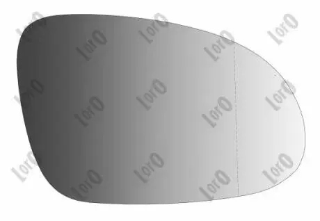 Скло дзеркала (з підігрівом) Skoda Superb 01-08/VW Passat 00-10/Golf 03-09 (R) DEPO 4012G06