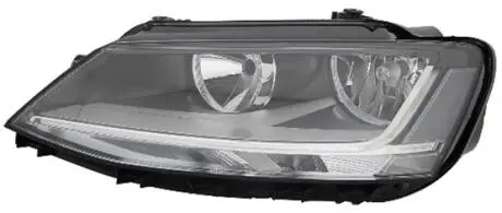 Фара Лів (H7/H7/LED/PY21W, з мотором) VW JETTA IV 09.14-01.18 DEPO 44111BZLMLDEM2