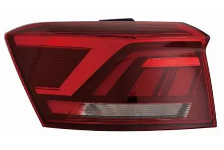 Ліхтар задній Прав (зовнішн, LED, колір скла димчаст) VW T-ROC 11.17-12.20 DEPO 44119BERAE2
