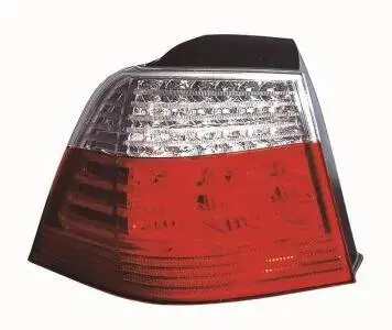 Ліхтар задній Лів (зовнішн, LED/P21W, колір повороту білий, колір скла червон) BMW 5 E60, E61 Універсал 5D 07.03-02.07 DEPO 4441944LUE