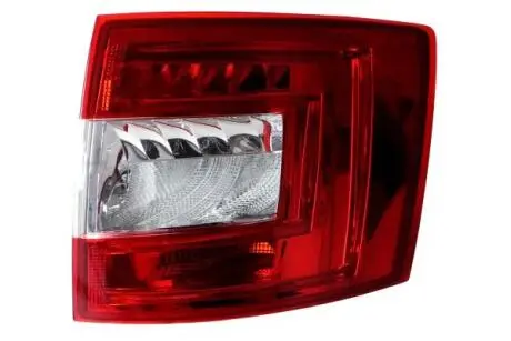 Ліхтар задній Прав (H21W/LED/P21W, колір скла червон) SKODA OCTAVIA III Універсал 11.12-06.16 DEPO 6651930RUE