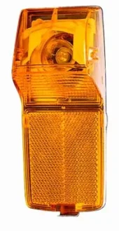 Лампа сигналу повороту переднього Лів/Прав (колір скла: жовт, P21W) SCANIA G I, P I, R I, T 01.03-05.19 DEPO 7711403NUE