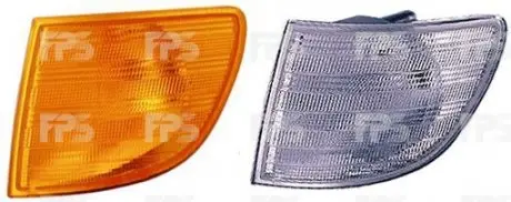 Фонарь передний с лампой DEPO FP 3541 K4-E