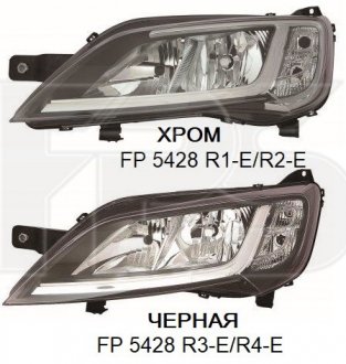 Фара передняя DEPO FP 5428 R1-E