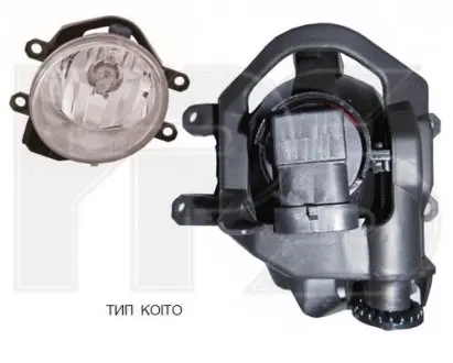 Фара противотуманна DEPO FP 7044 H2-E