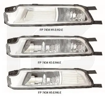 Фара противотуманна DEPO FP 7434 H2-E