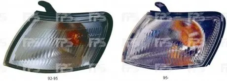 Фонарь передний с лампой DEPO FP 8143 K5-E