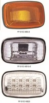 Повторювач поворотів з лампою DEPO FP 8153 KB10-E