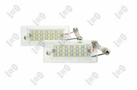 Лiхтар пiдсвiчування номерного знаку к-т LED DEPO L042100006LED