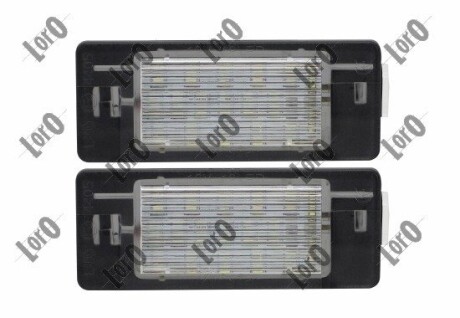 Ліхтра підсвітки номерного знака LE+PR LED CENA ZA 2SZT. DEPO L372100008LED (фото 1)