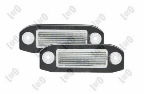 Лiхтар пiдсвiчування номерного знаку 2шт свiтлодiоднi DEPO L522100001LED