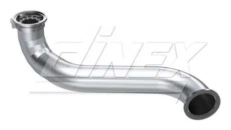 Вихлопна труба (/115мм, довжина:610мм) DAF CF EURO 6 Dinex 2AA010