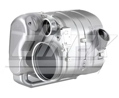 Глушник випускної системи (без кришка фільтра DPF без фільтра DPF) EURO 6 RVI C, K, T VOLVO FH II, FM II D13A420-DXi13520 01.12- Dinex 6GC022