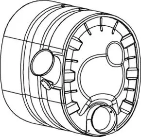 Глушитель, выпускная система Dinex 80393