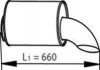 Глушник,випускна система Dinex 81722 (фото 2)