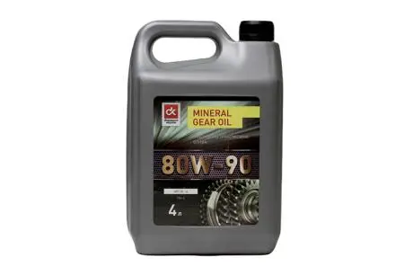 Масло трансмисс. <ДК> SAE 80W90 API GL-4 (Канистра 4л) Dk-Дорожная Карта 4102871263