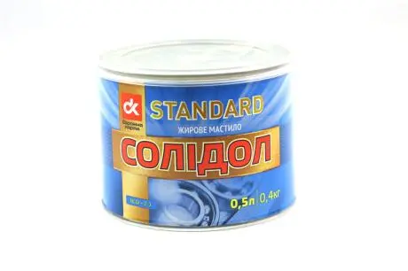 Смазка Солидол Standard (Банка жесть 0,5л/0,4кг) <ДК> (36шт ящ) Dk-Дорожная Карта 41071028316