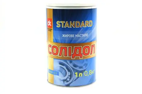 Смазка Солидол Standard (Банка жесть 1л /0,8кг) <ДК> (24шт ящ) Dk-Дорожная Карта 41071028317