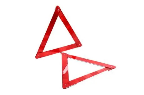 Знак аварийный в пласт. коробке 2 шт. <ДК> Dk-Дорожная Карта DK-0506-58