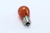 Лампа указателей поворотов и стоп-сигналов оранжевая BA15s Amber 12V P21W <ДК> Dk-Дорожная Карта DK-12V21W_BA15s Ambe (фото 1)