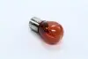 Лампа указателей поворотов и стоп-сигналов оранжевая BA15s Amber 12V P21W &lt;ДК&gt; Dk-Дорожная Карта DK-12V21W_BA15s Ambe (фото 3)