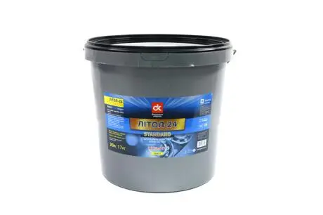 Смазка Литол-24 Standard (Ведро 20л/ 17кг) <ДК> Dk-Дорожная Карта DK Litol 17