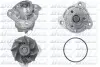 Водяной насос AUDI A3 Q7 TT SEAT Alhambra (7V8, 7V9) Leon (1M1) VW BORA GOLF EOS MULTIVAN TRANSPORTE DOLZ A202 (фото 1)