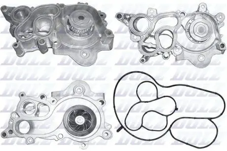 Водяной насос VAG "1,2-1,4TFSi "12>> DOLZ A234