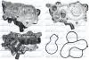 Помпа воды Audi/Seat/Skoda/VW 1.0-1.4TSI/1.4-1.6 13-(28z)(B/B)(6 лоп)(с корпусом и 2 термостатами) DOLZ A247 (фото 1)