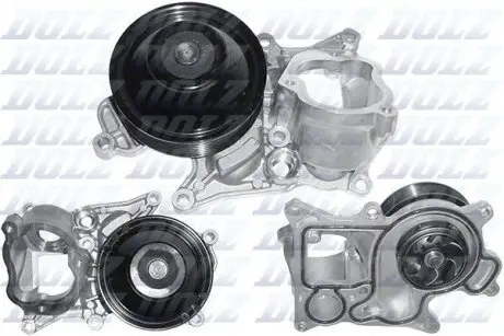 Водяной насос BMW 1/3/5/X1/X3 "1.6-2.5D "07>> DOLZ B250