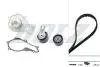 DOLZ FORD К-кт ГРМ (помпа + ремінь + 2 ролика) FIESTA VI 1.4 TDCi, B-MAX 1.6 TDCi, PEUGEOT KD015