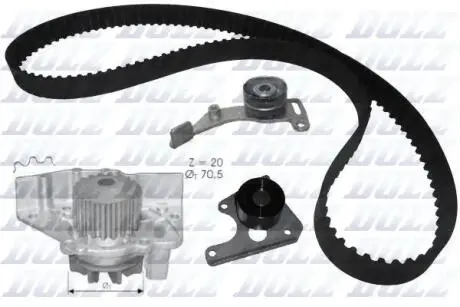 Автозапчасть DOLZ KD023