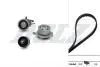 DOLZ ALFA ROMEO К-кт ГРМ (помпа + ремень + ролик) 147 (937_) 1.6 16V T.SPARK ECO 01-10, 156 Sportwagon (932_) 1.6 00-06 KD086