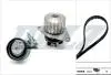 Комплект ГРМ (ремінь + ролик + водяний насос) CITROEN BERLINGO, BERLINGO/MINIVAN, XSARA, PEUGEOT 206 1.4/1.4LPG 07.96-12.11 DOLZ KD134 (фото 1)